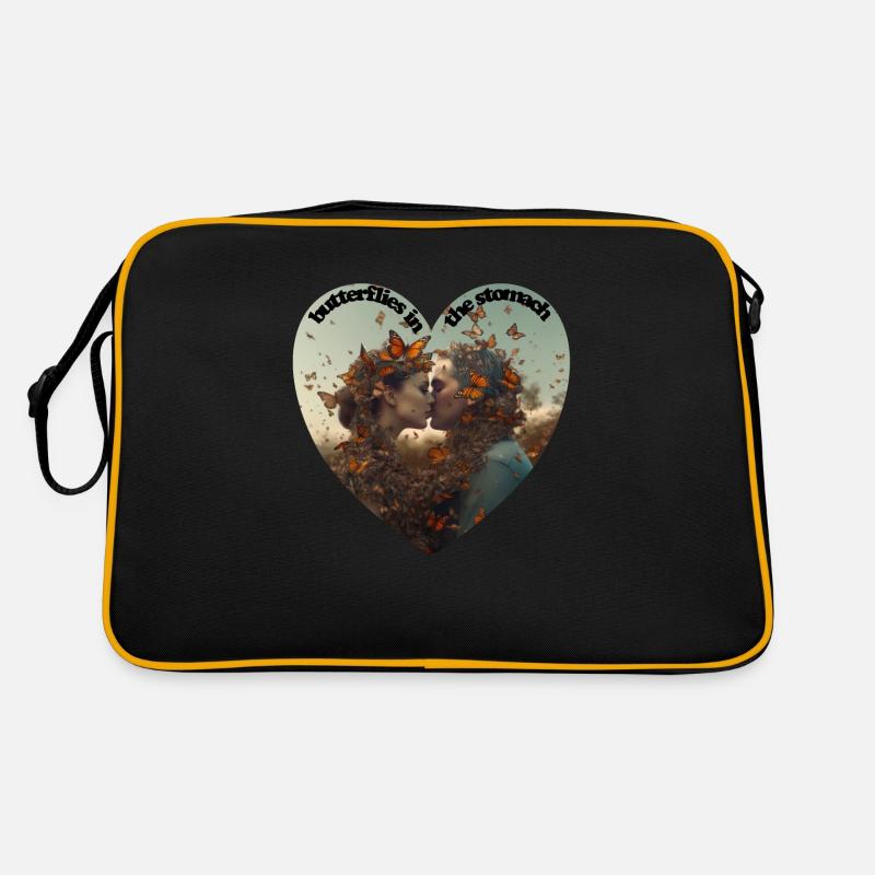 L’amour, c’est comme des papillons dans l’estomac Sac Retro