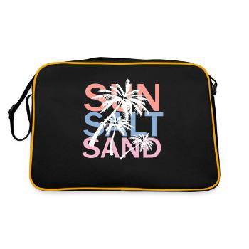Sel de soleil Sable - Sac Retro - noir/or - Dos