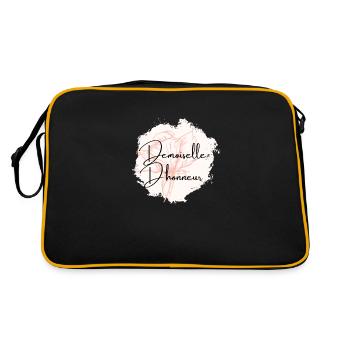 Demoiselle d'honneur floral - Sac Retro - noir/or - Dos