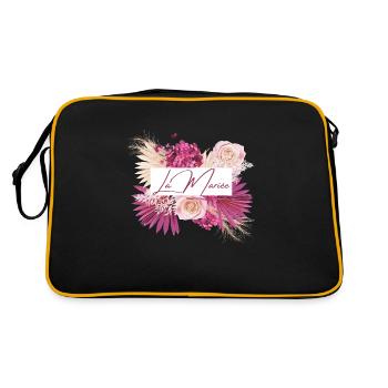 La mariée floral - Sac Retro - noir/or - Dos