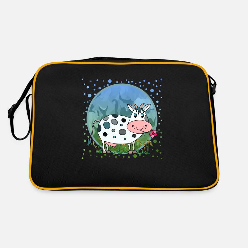 Kuh Retro Tasche