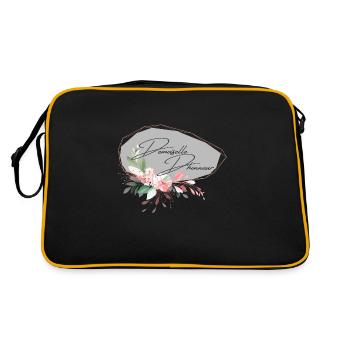 Demoiselle d'honneur - Sac Retro - noir/or - Dos