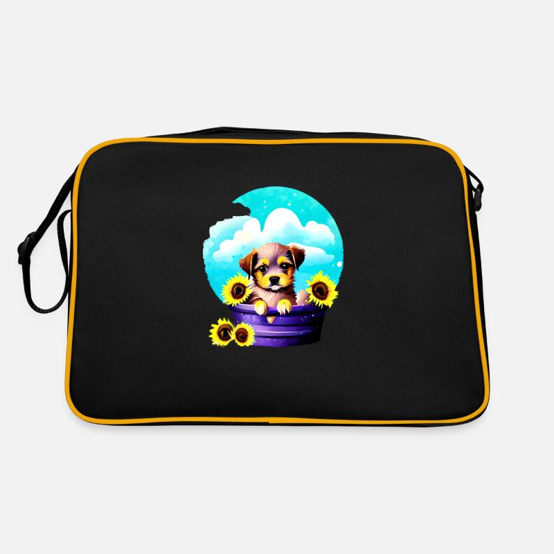 Labrador Retriever chiot Labrador propriétaire Sac Retro