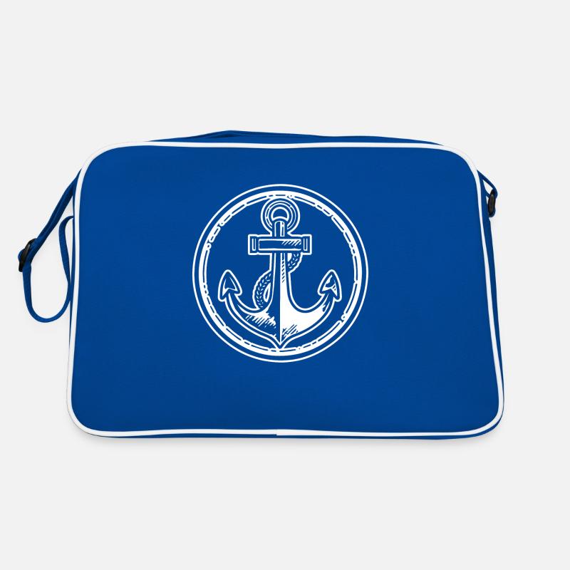 Anker Boot Schiff Nautik Retro Tasche