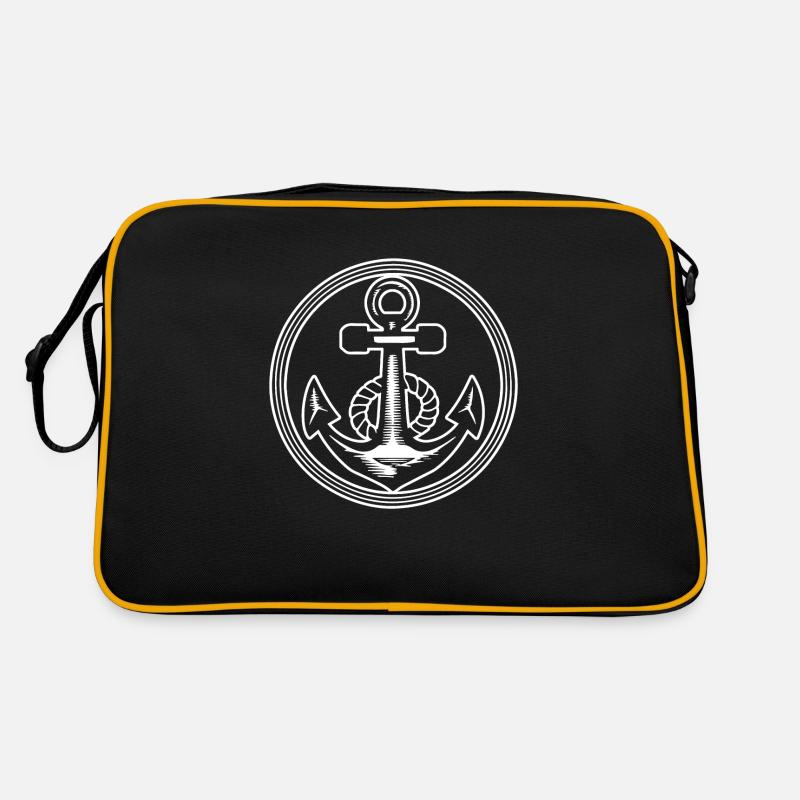 Anker Boot Schiff Nautik Retro Tasche