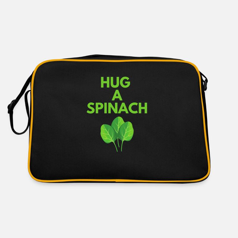 HUG A SPINACH Retro Bag