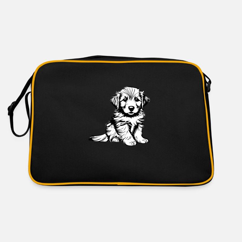 Labrador propriétaire chiot Labrador Retriever Sac Retro