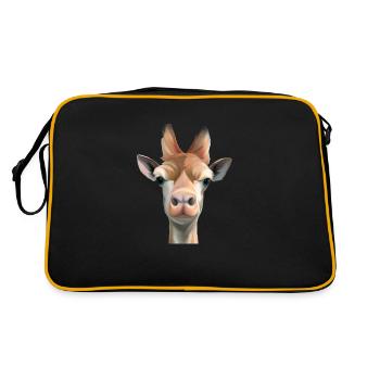 girafe - Sac Retro - noir/or - Dos