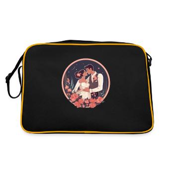 Married couple - Retro Bag - black/gold - Back
