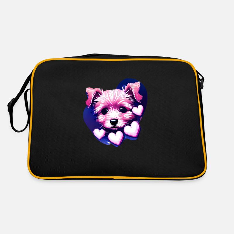 Labrador propriétaire chiot Labrador Retriever Sac Retro