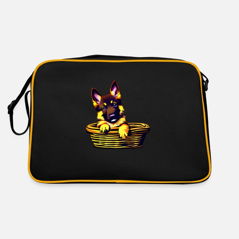 Propriétaires de chiens de berger et de conception de chiens Sac Retro