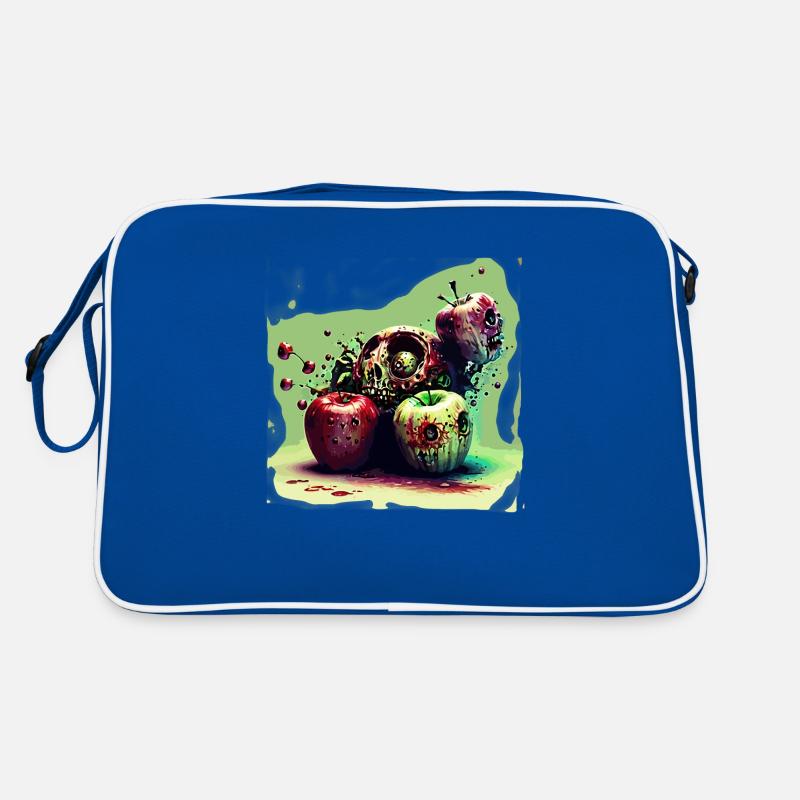 Äpfel Retro Tasche