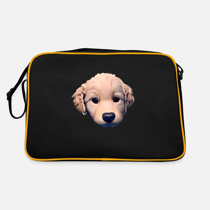 Labrador Retriever chiot Labrador propriétaire Sac Retro