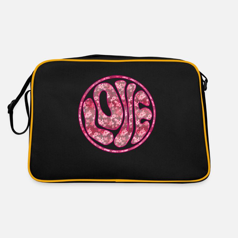 Amour hippie Sac Retro