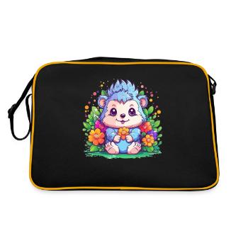 Spikes & Sweetness - Retro Bag - black/gold - Back