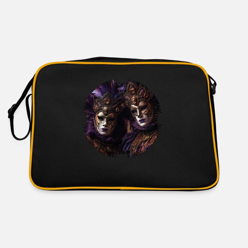 Chaque masque a sa propre signification Sac Retro