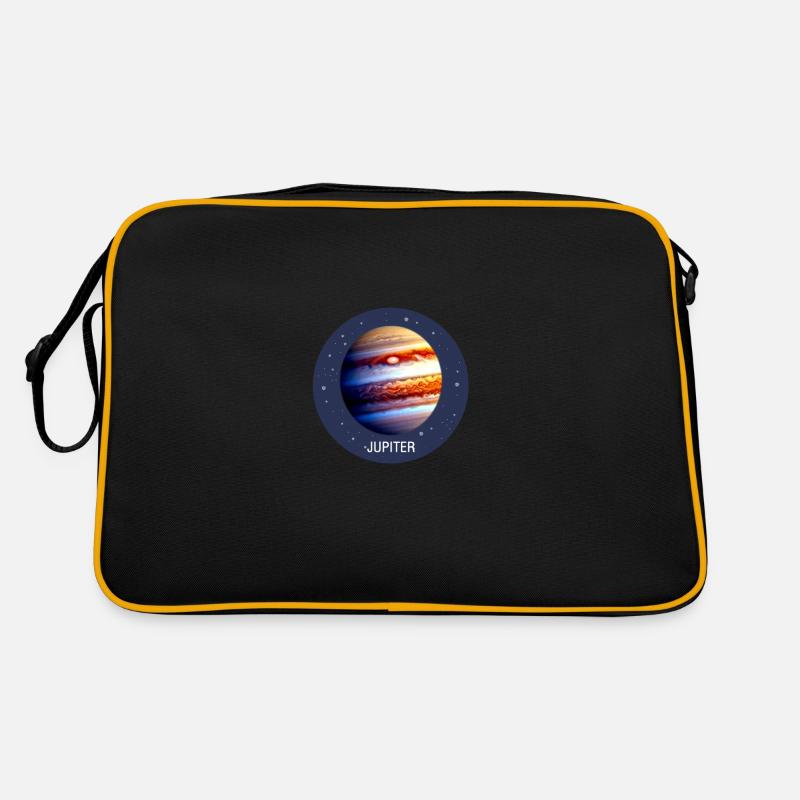 Planet Jupiter Retro Tasche