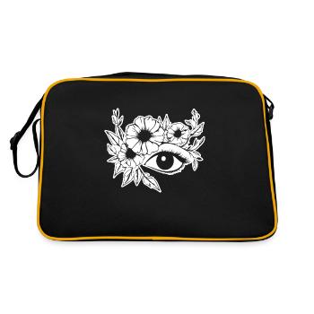 Ophtalmologiste Eye Eyes - Sac Retro - noir/or - Dos
