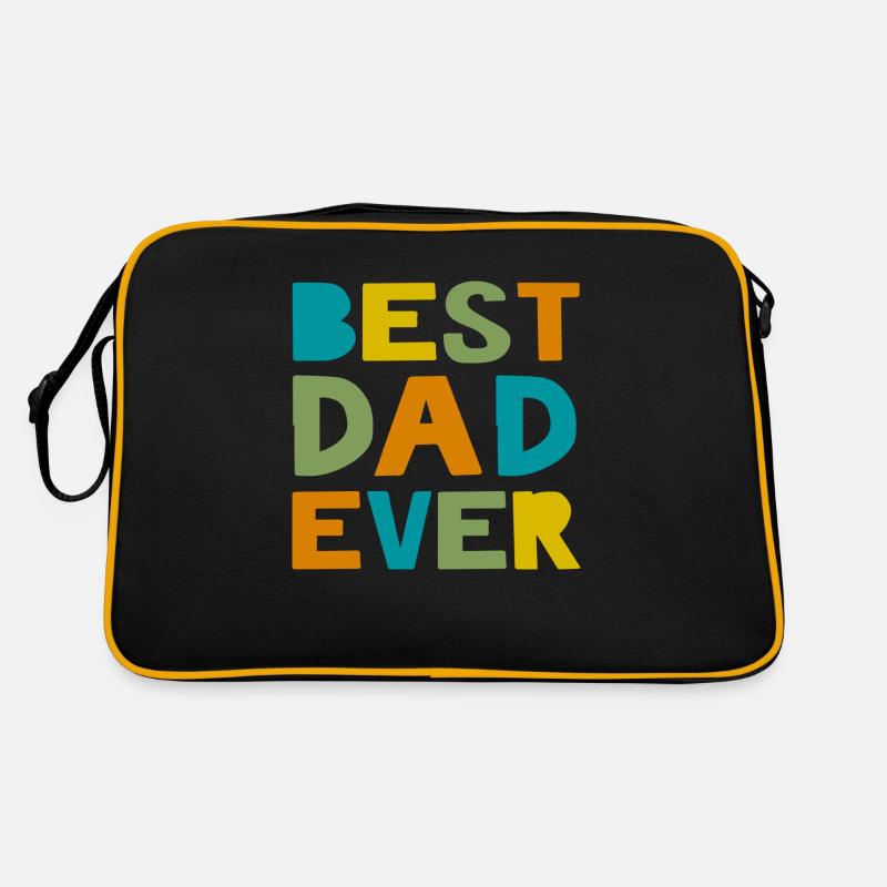 Best Dad Ever Retro Bag