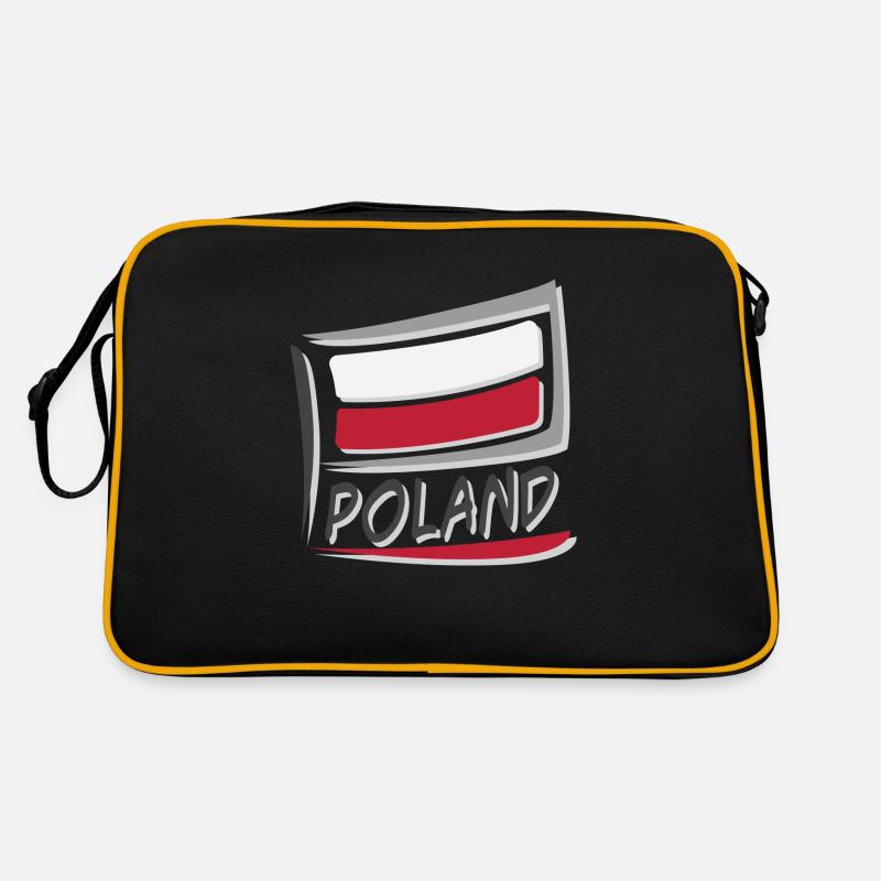 Poland Flag Flag Retro Bag
