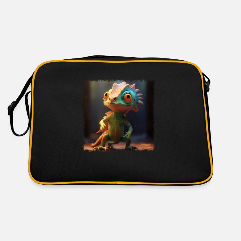 Caméléon cool Sac Retro