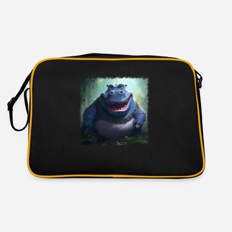 Cool Hippo Retro Bag