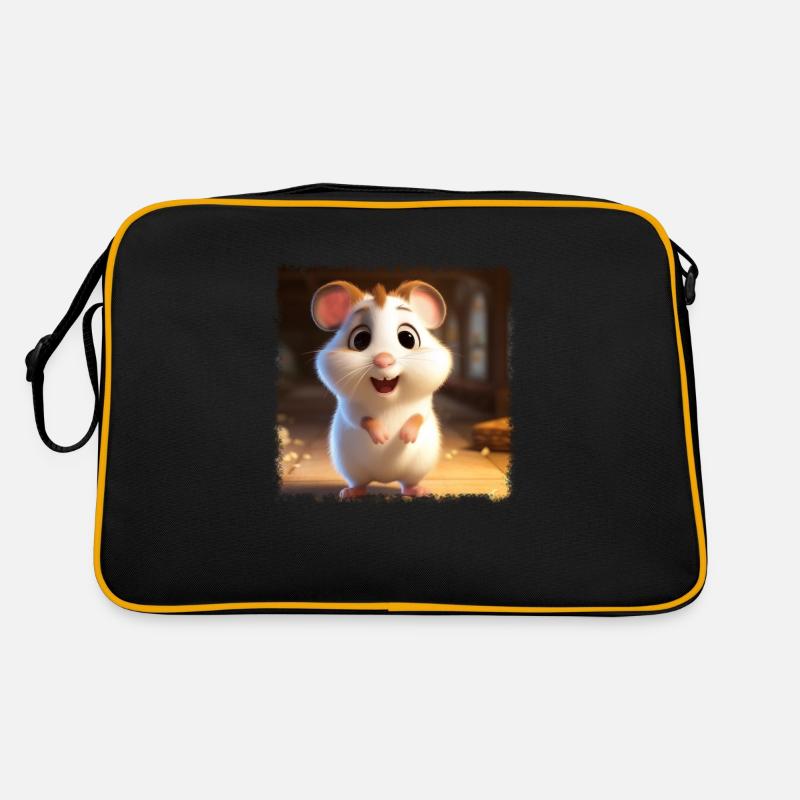 Hamster mignon Sac Retro