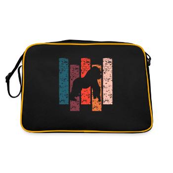 Gorilla cadeau Vintage - Sac Retro - noir/or - Dos