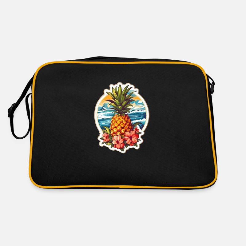Pineapple Beach - Thé floral de vacances d’été Sac Retro