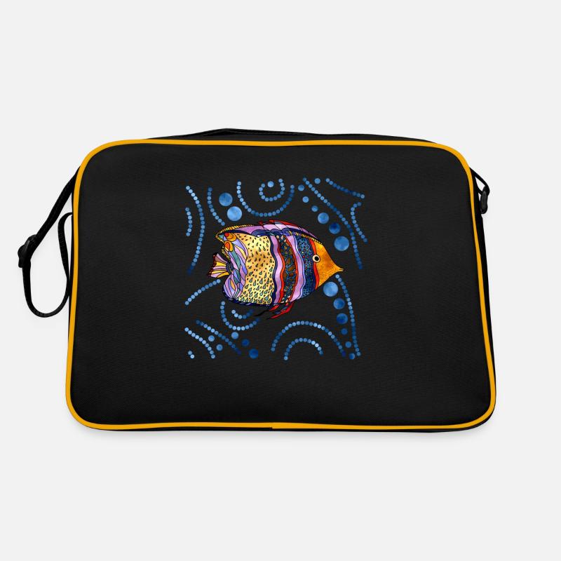 Fisch Retro Tasche