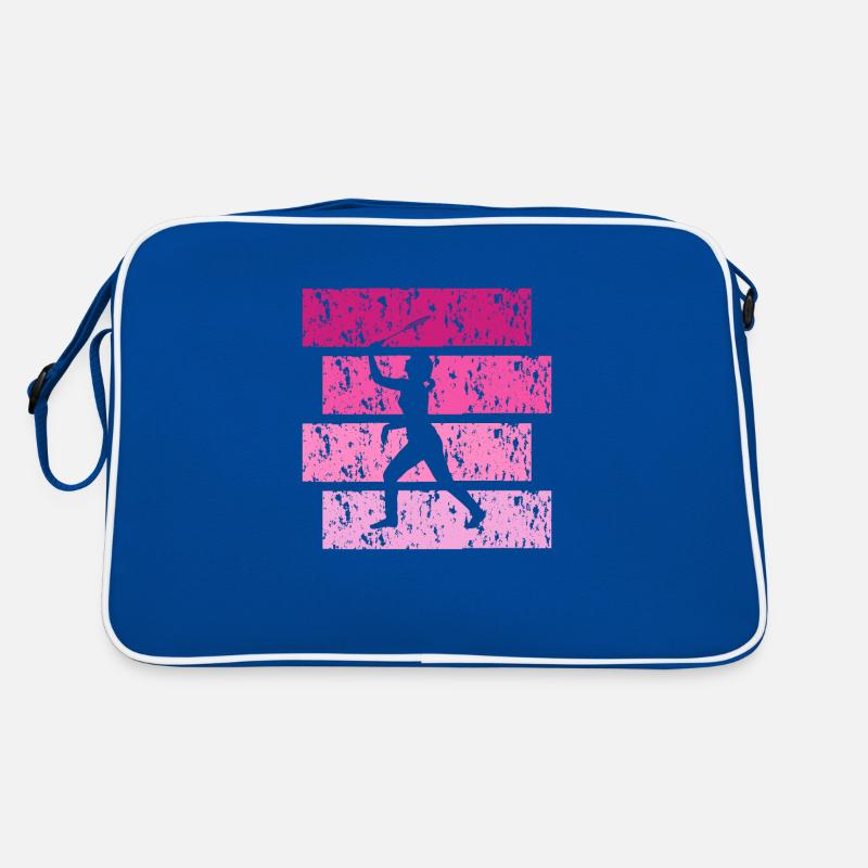 Badminton Vintage-Geschenk Retro Tasche