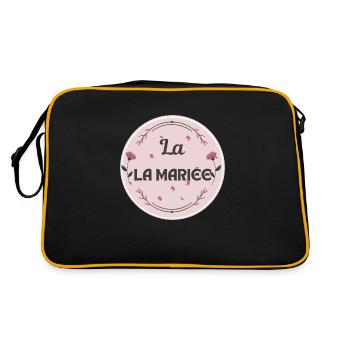 La mariée - Sac Retro - noir/or - Dos