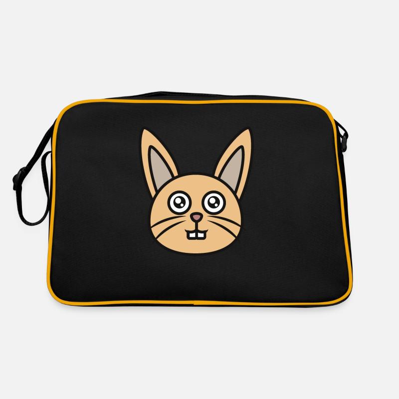 Cute rabbit Retro Bag