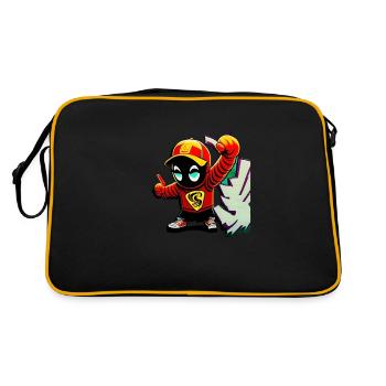 IMG 1471 - Sac Retro - noir/or - Dos