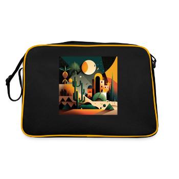 L’héritage du Bauhaus - Sac Retro - noir/or - Dos