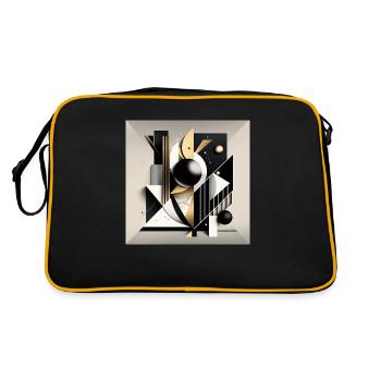 L’héritage du Bauhaus - Sac Retro - noir/or - Dos
