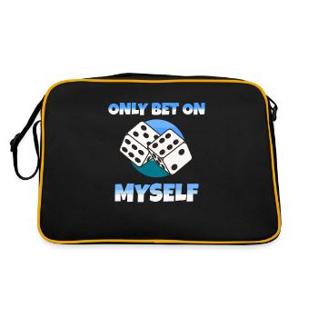 Only Bet on myself - Retro Bag - black/gold - Back
