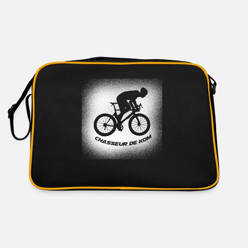 Radfahrer graffiti kom hunter Retro Tasche