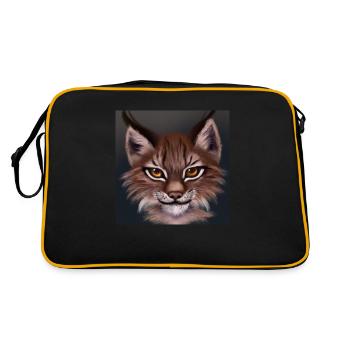 Jeune Lynx - Sac Retro - noir/or - Dos