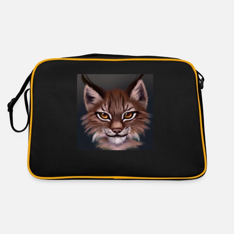 Junger Luchs Retro Tasche