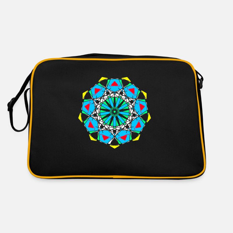 Pattern - Retro Bag - black/gold