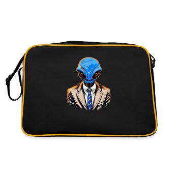 Cosmic Chic - Retro Bag - black/gold - Back