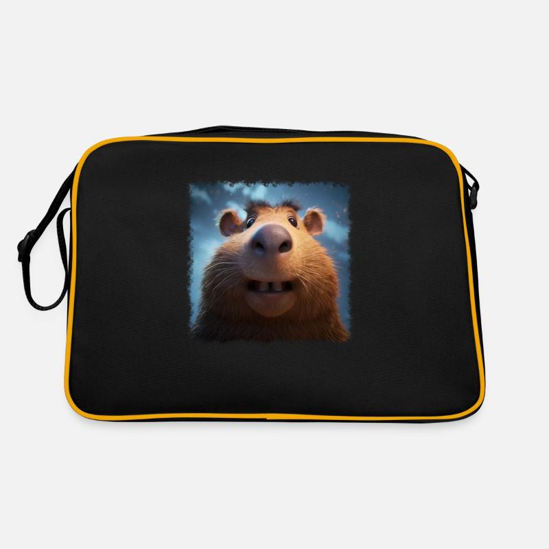 capybara mignon Sac Retro