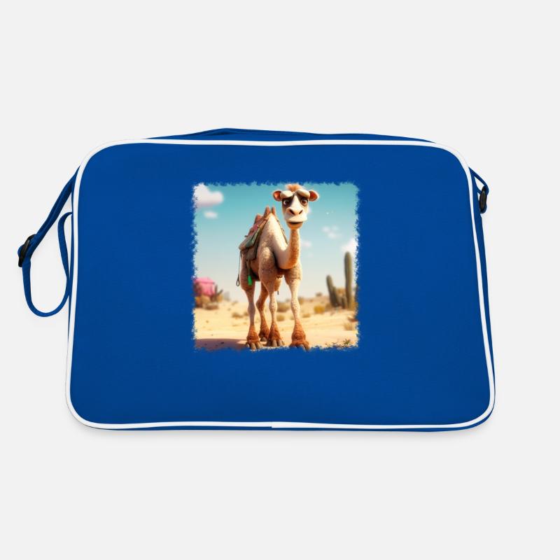 cooles Kamel Retro Tasche