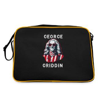 George Washington Griddy George | GEORGE GRIDDIN - Retro Bag - black/gold - Back