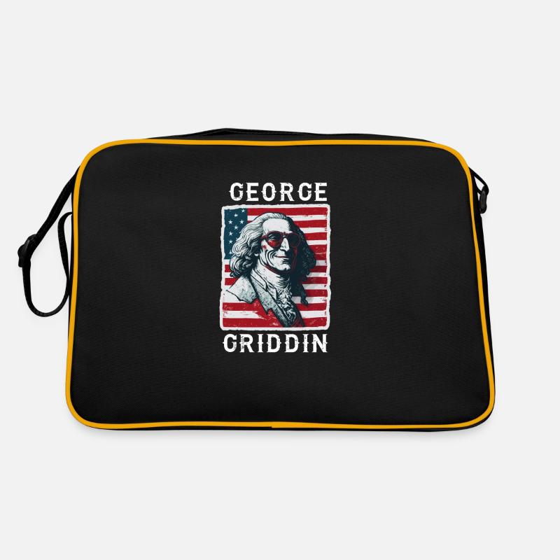 George Washington Griddy George | GEORGE GRIDDIN Retro Tasche