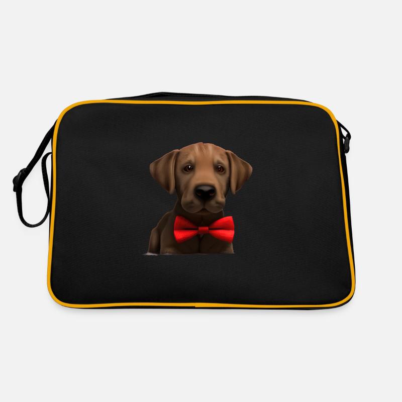 Labrador propriétaire chiot Labrador Retriever Sac Retro