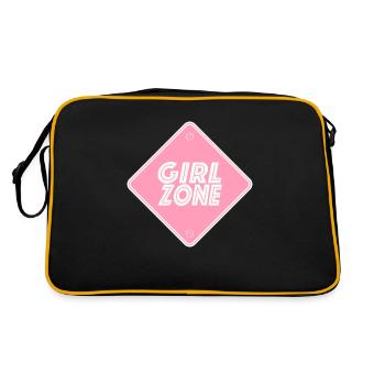 Girl Zone - Retro Bag - black/gold - Back