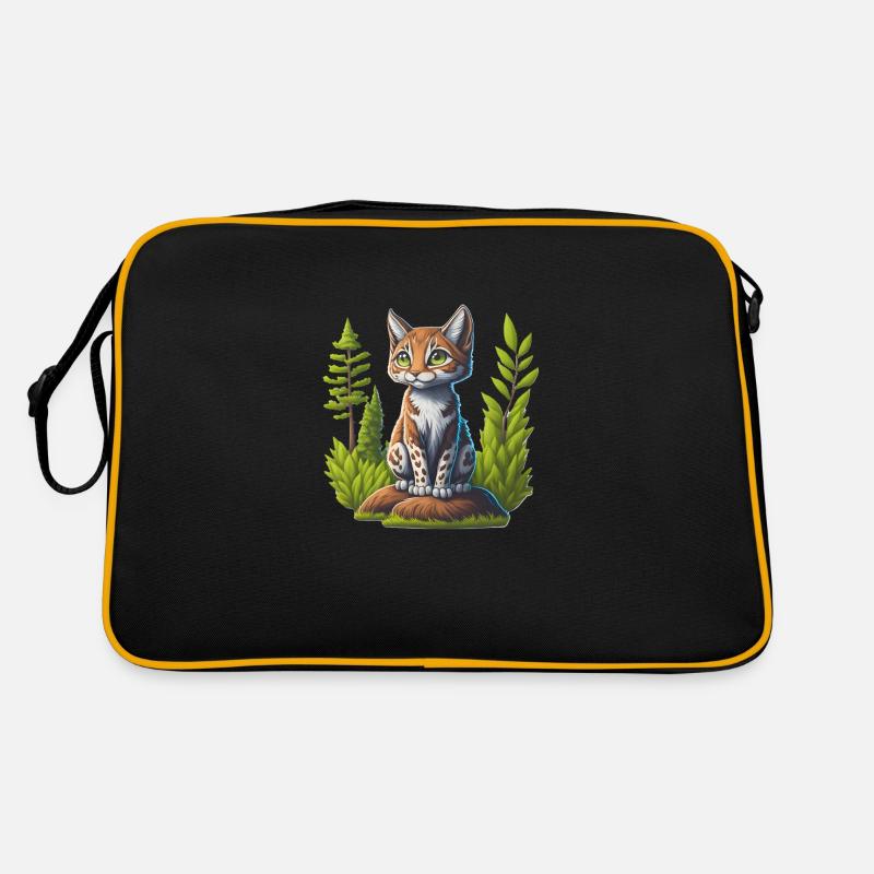 Kleiner Luchs Retro Tasche