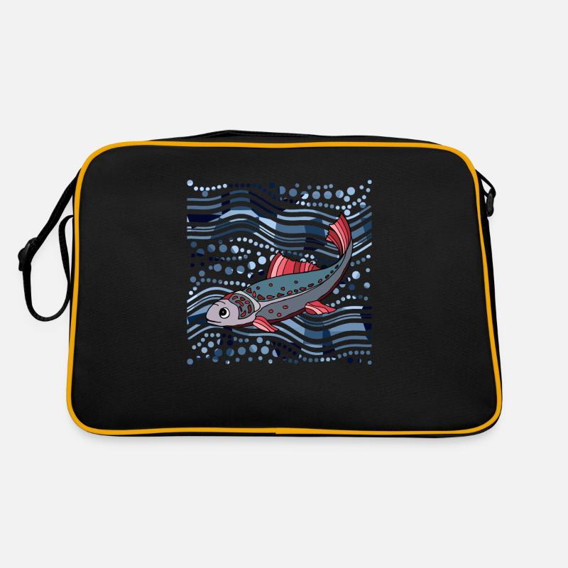 Fisch Retro Tasche